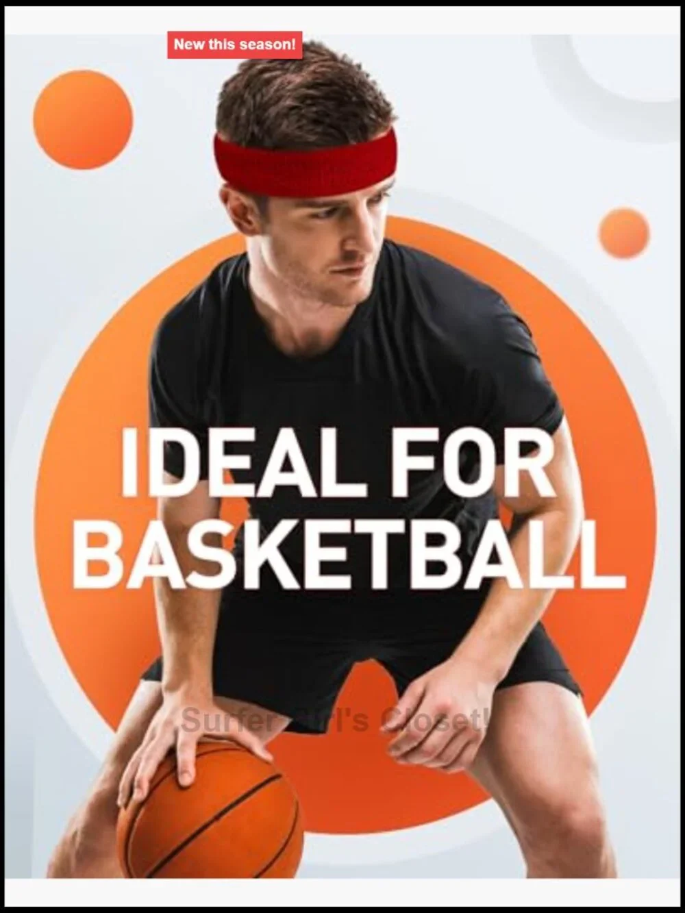 Terry Cloth Sweatband Headband Sport Headbands for Men Women Athletic Running